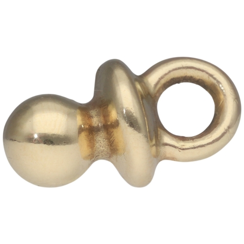 224 - 9ct yellow gold dummy charm. 0.94 Grams
