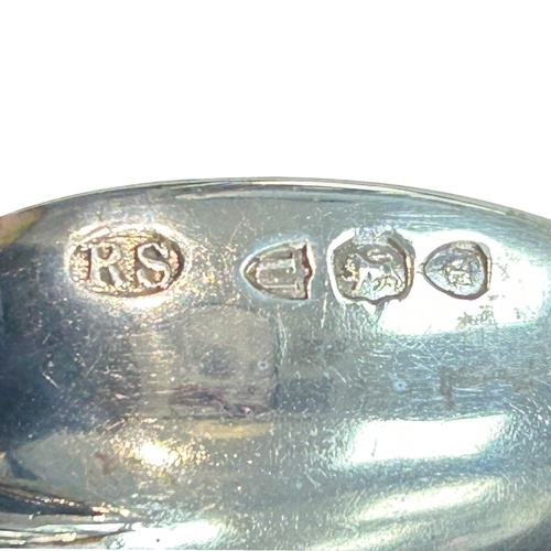 233 - A cased set of six Elizabeth II sterling silver apostle spoons, London, 1959, maker Richard Sanders.... 