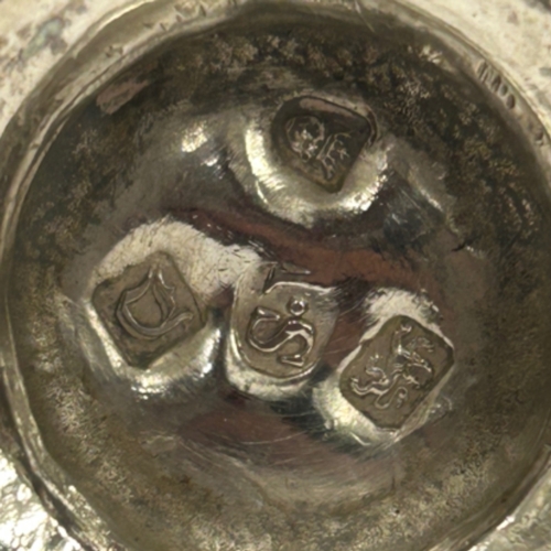 240 - A George II sterling silver sugar caster, hallmarked London, 1759. This elegant piece features a cla... 