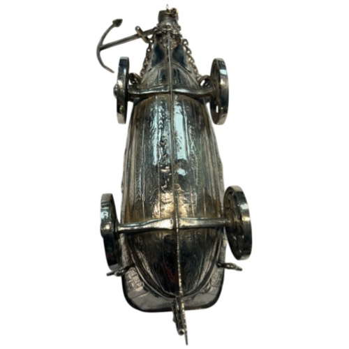 244 - A fine Edwardian sterling silver two-masted nef (ship), hallmarked London, 1901, with the sponsor ma... 