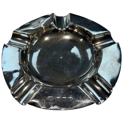 265 - A George V sterling silver ashtray by the notable firm W.H. Haseler Ltd, hallmarked Birmingham, 1934... 