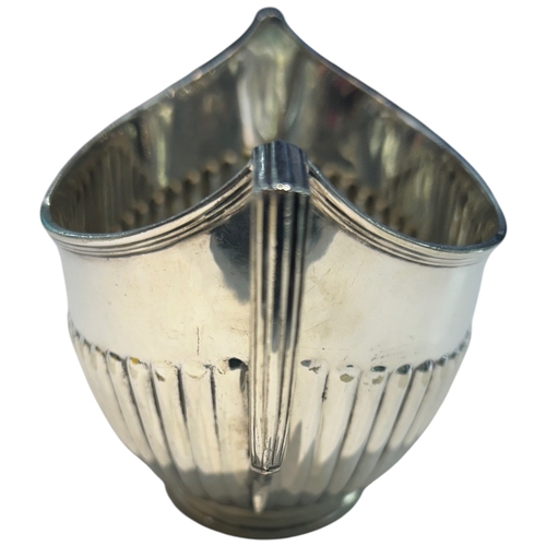 272 - A Late Victorian/Edwardian Silver-Plated Two-Handled Sugar Bowl Of deep circular form, featuring a c... 