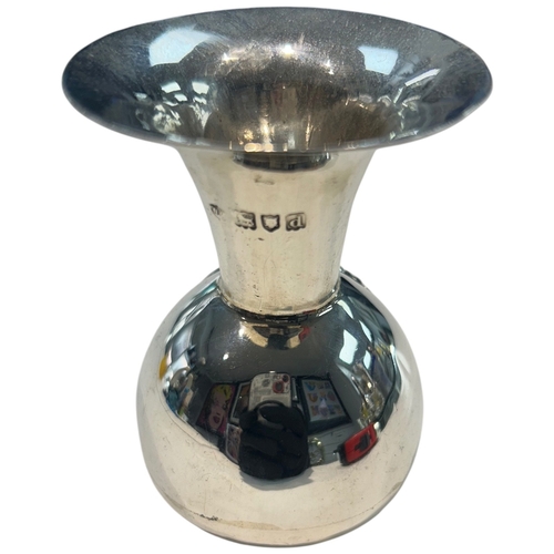 277 - A Late Victorian Sterling Silver Figural Pot, London, 1899 A fine sterling silver bulbous pot of sma... 