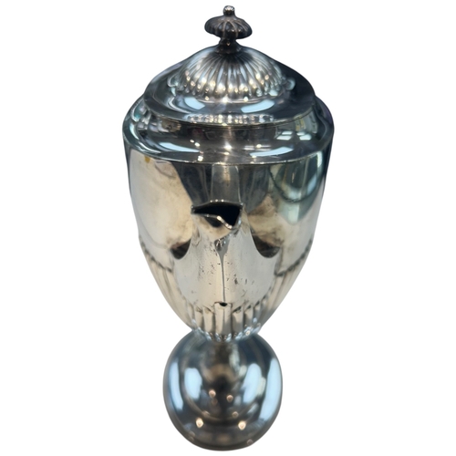 282 - A fine late Victorian silver-plated tea and coffee service by the Royal Warrant holders Collingwood ... 