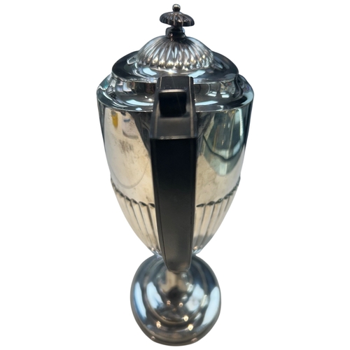 282 - A fine late Victorian silver-plated tea and coffee service by the Royal Warrant holders Collingwood ... 