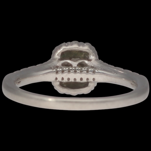 60 - Platinum Diamond Cluster Ring – Set With 0.85ct Total Diamond Weight - Total Weight 6.92


Diamond D... 