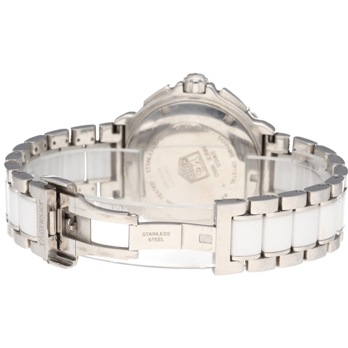 18 - TAG Heuer Formula 1 Steel & Ceramic Diamond Chronograph, reference CAH1213, dating to 2012. Featurin... 