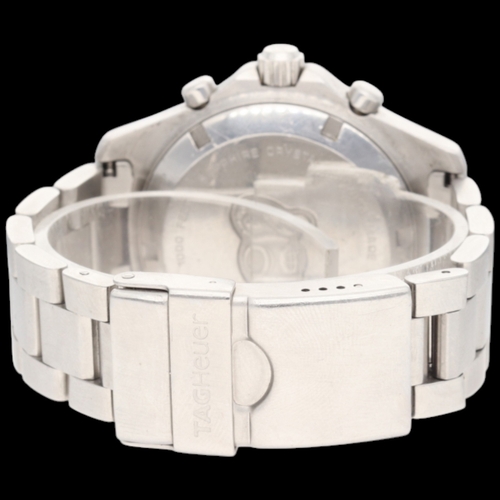 21 - TAG Heuer Aquaracer Chronograph – CAF1110 – 300M Diver
Movement: Precision Swiss ETA 251.262 Quartz ... 