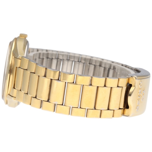 25 - Seiko SQ (Superior Quartz) 8C23-6000 Gold-Tone Dress Watch, c.1980s.

Movement/Materials: Seiko Cali... 