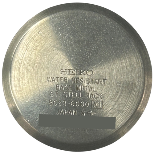 25 - Seiko SQ (Superior Quartz) 8C23-6000 Gold-Tone Dress Watch, c.1980s.

Movement/Materials: Seiko Cali... 