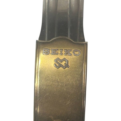 25 - Seiko SQ (Superior Quartz) 8C23-6000 Gold-Tone Dress Watch, c.1980s.

Movement/Materials: Seiko Cali... 