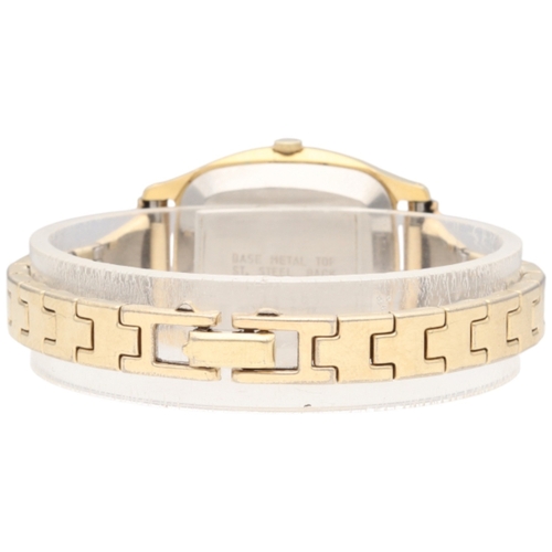 26 - Seiko quartz wristwatch, reference 4302-3019. The cushion-shaped gold-plated case houses a striking ... 