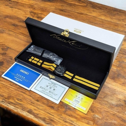 30 - Seiko 5 Sports Bruce Lee 55th Anniversary Limited Edition – Ref. SRPK39K1
Movement: Seiko Calibre 4R... 