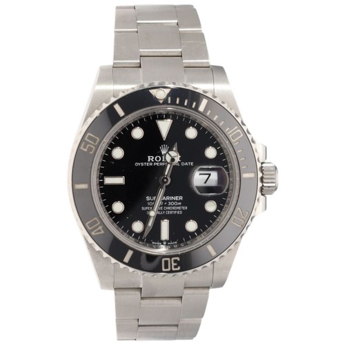 32 - Rolex Submariner Date, Reference 126610LN, stainless steel Oystersteel case and  three-link Oyster b... 