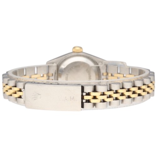 40 - Rolex 69173 Datejust
Model: 69173
Case Size: Approx. 26mm (ladies size)
Material: Stainless steel & ... 