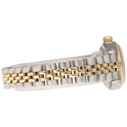 40 - Rolex 69173 Datejust
Model: 69173
Case Size: Approx. 26mm (ladies size)
Material: Stainless steel & ... 