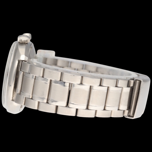 48 - Omega Genève Chronostop, reference 146.0010, dating to circa 1969. The 35mm stainless steel tonneau-... 