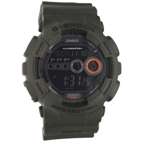 49 - Model: Casio G-Shock 3263
Shock Resistant: Built to survive rough conditions
Water Resistant: Ideal ... 