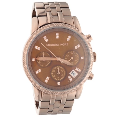 56 - Michael Kors MK5547 Ladies Ritz Chronograph

A ladies' Michael Kors Ritz Chronograph wristwatch, ref... 