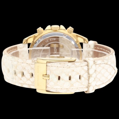 58 - Michael Kors MK5282

A ladies' Michael Kors chronograph wristwatch, reference MK5282, featuring a go... 