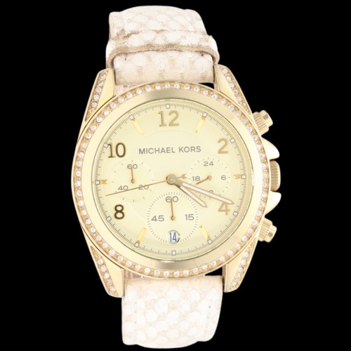 58 - Michael Kors MK5282

A ladies' Michael Kors chronograph wristwatch, reference MK5282, featuring a go... 