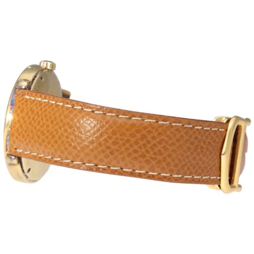 8A - CARTIER. A Must de Cartier Ronde wristwatch, Reference 1810 1, circa 1990. Jewelled quartz movement,... 