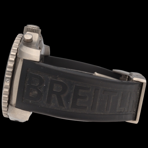 3 - Breitling Professional Cockpit B50 — a fine and imposing gentleman's titanium wristwatch, Ref. EB501... 