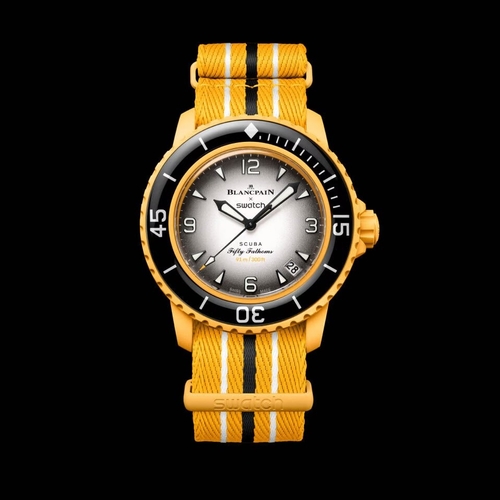 15 - BLANCPAIN X SWATCH - Scuba Fifty Fathoms 'PACIFIC OCEAN'

A brand new, never-worn Blancpain x Swatch... 