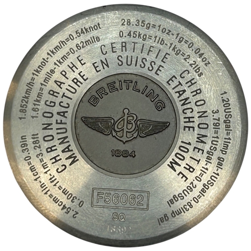 16 - Breitling Aerospace F56062 A 1990s Breitling Aerospace, reference F56062, featuring a 40mm bi- metal... 