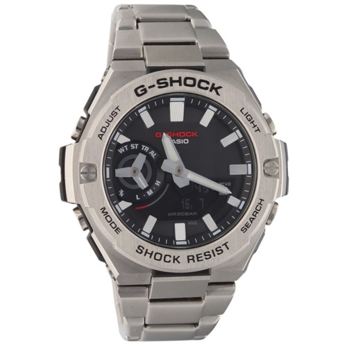 23 - Casio G- SHOCK GST- B500 Series A Casio G- Shock from the GST- B500 Series, featuring a stainless st... 