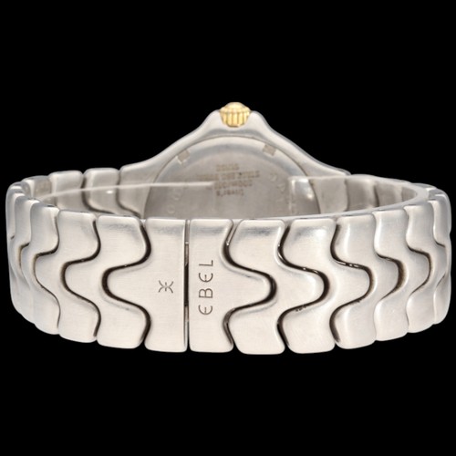 30 - Ebel Sportwave Regatta stainless steel wristwatch, Ref: 6187531, circa 1990s. The 36mm brushed steel... 