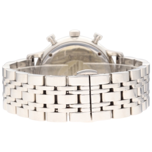 31 - Emporio Armani AR0389 Men’s Chronograph Watch – Stainless Steel 

Features: 
Model: Emporio Armani A... 