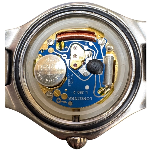 43 - Longines Conquest L3.112.4 – Blue Dial – Full Set Movement: Swiss High- Precision Quartz Materials: ... 