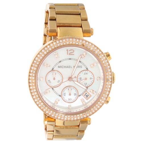 52 - Michael Kors MK5491 Parker

A ladies' Michael Kors Parker chronograph wristwatch, reference MK5491, ... 