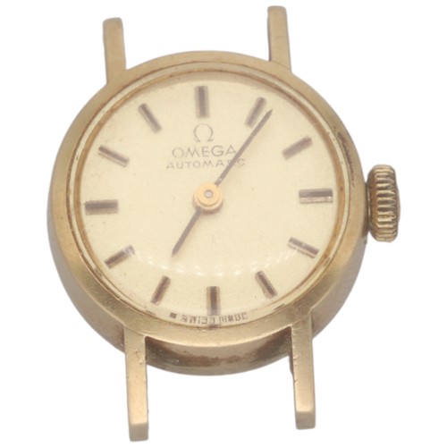 60 - Omega Automatic 55158801 9ct Casing Gross Weight 8.6 Grams Case Size 17.6mm