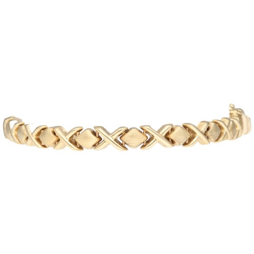 30 - 14ct Yellow Gold Necklace and Bracelet Set Bracelet Weight 7.3 Grams Length 7.5 inch Necklace Weight... 