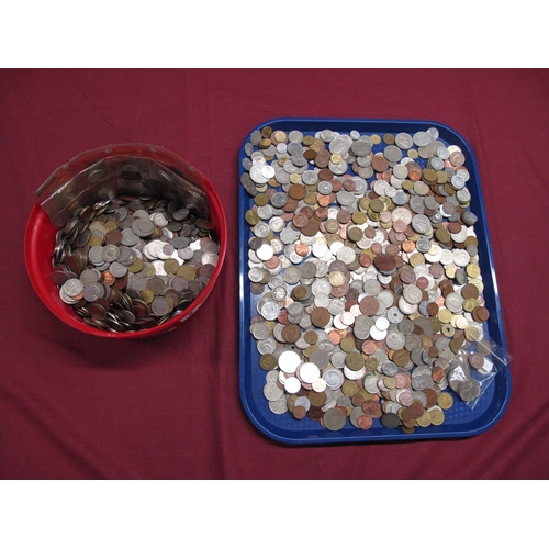 5 - A Quantity of Overseas Base Metal Coins, many countries represented including Falkland Islands, Gree... 