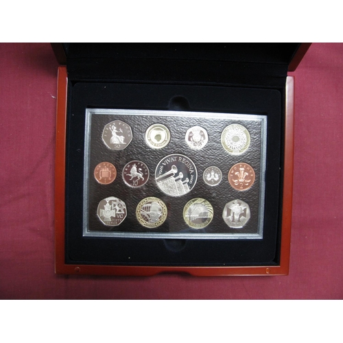 627 - The Royal Mint United Kingdom Executive Proof Collection 2006, (thirteen coins) lacking literature, ... 