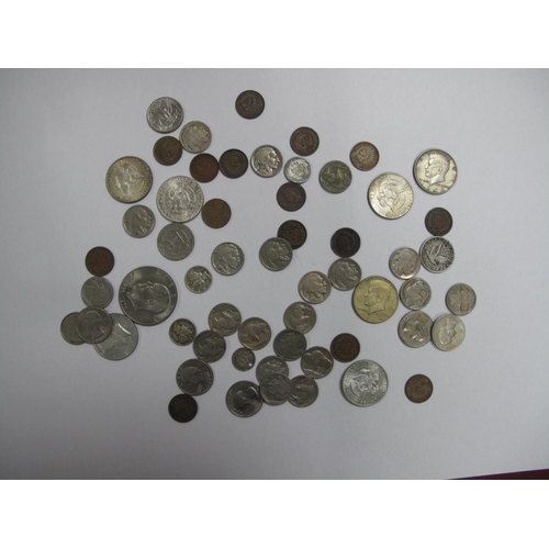 680 - A Collection of United States of America Coins, to include Quarter Dollar 1918, One Dime 1888, One C... 