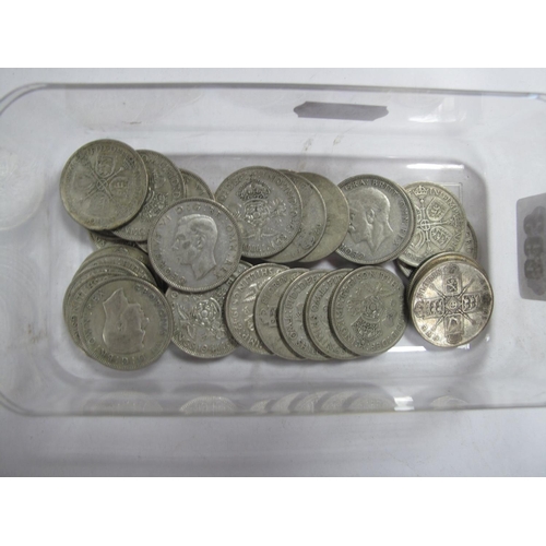 693 - Three Pounds (Total Face Value) of Pre-1947 Silver Florins/Two Shillings, all from circulation and o... 