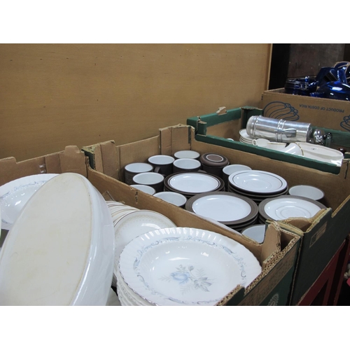 1044 - Paragon 'Morning Rose', Hornsea 'Palatine', Sutherland and other table pottery, etc:- Three Boxes