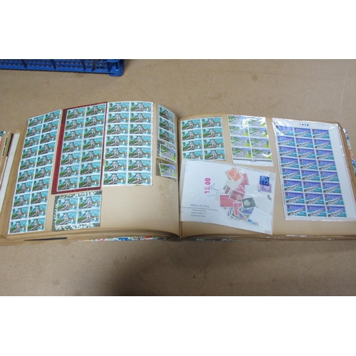 190 - An Album of GB Mint and Used Stamps from GV to QEII Mint and Used, including GVI cylinder blocks, QE... 