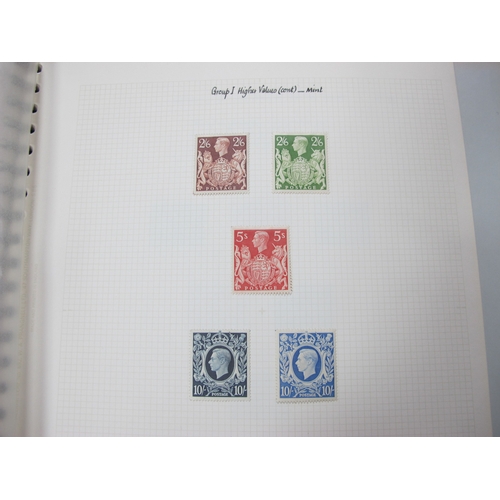 211 - GB Collection of EVIII Mint Stamps, including 1/2d cylinder 7 dot with pearl flaw and a mint and use... 