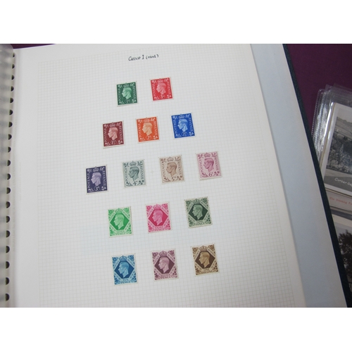 211 - GB Collection of EVIII Mint Stamps, including 1/2d cylinder 7 dot with pearl flaw and a mint and use... 