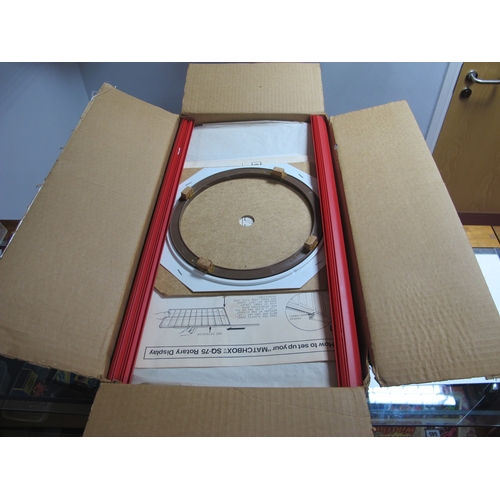 Original Matchbox 5Q-75 Rotary Shop Display System, marked up for ...