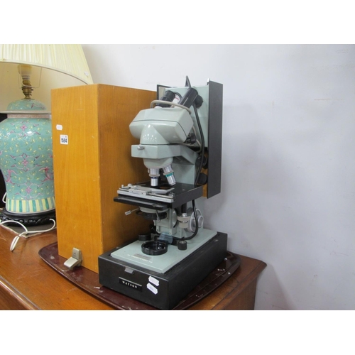 1594 - Vintage Watson Microsystem 70 Microscope, (cased).