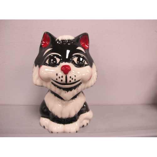 1167 - Lorna Bailey - Tad the Cat, 12cm high.