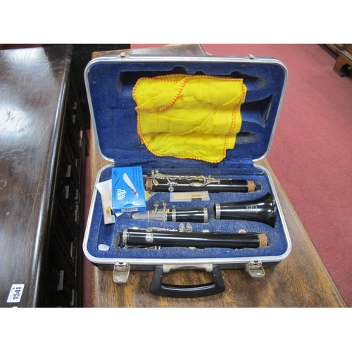 1344 - Boosey & Hawkes London Clarinet. (cased).