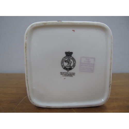 1215 - A Minton Cube Teapot, plus other items for the Cunard Steamship Company, Abbeydale plate, etc:- One ... 