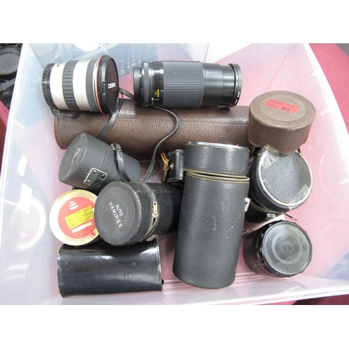 727 - Paragon F=500mm Cases Marco Focusing 200m 58mm, Hanimex tel-lens, quantity filter, many more etc.